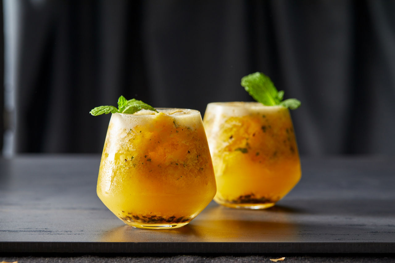 Mango & Passionfruit Mocktail