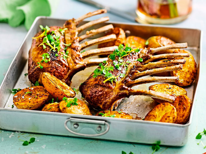 Mint Spring Lamb Rack