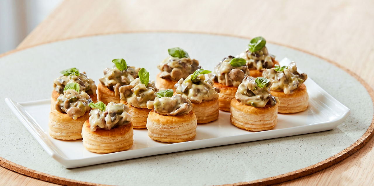 Mushroom Vol-au-Vent