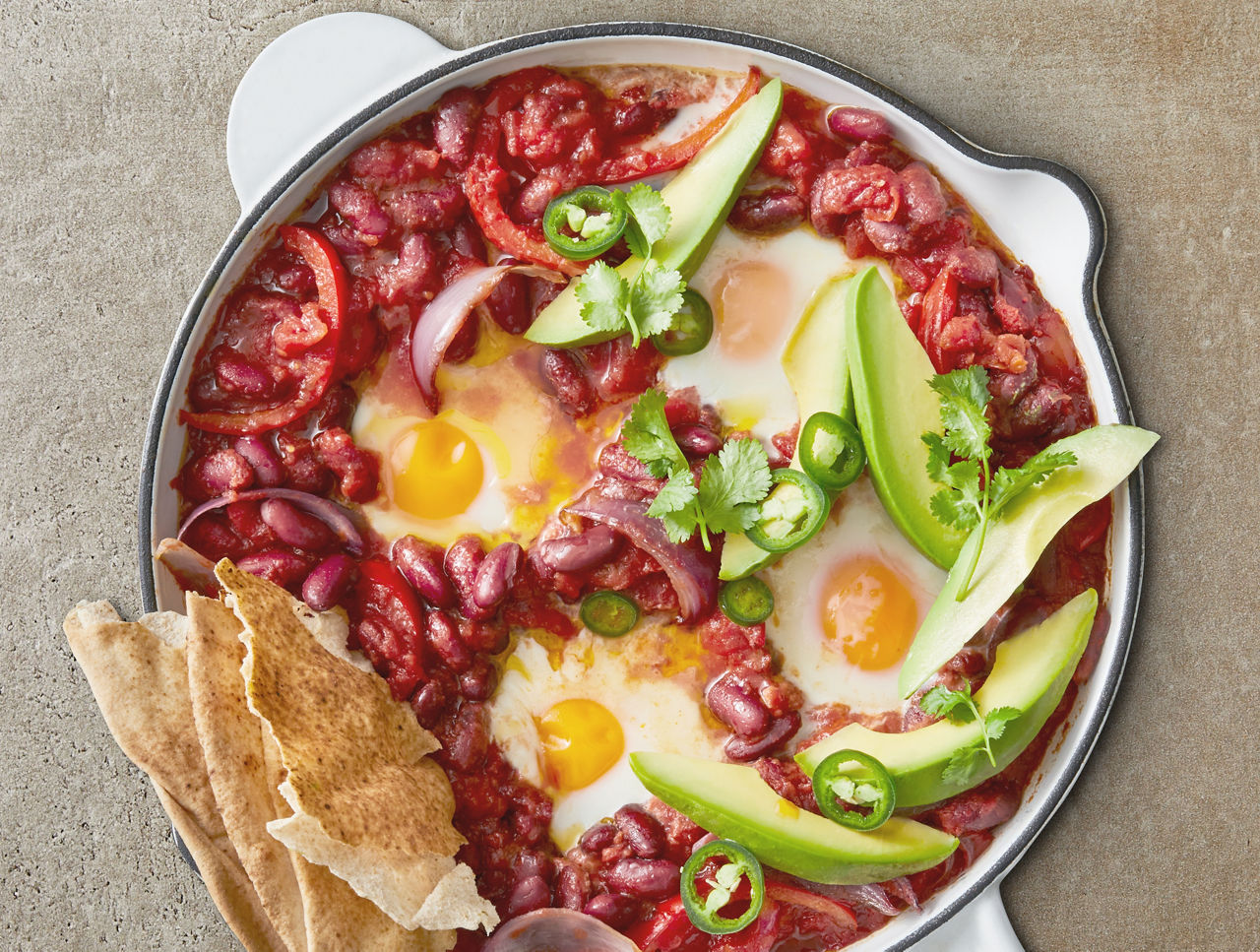 One-Pot Mexican-Style Shakshuka
