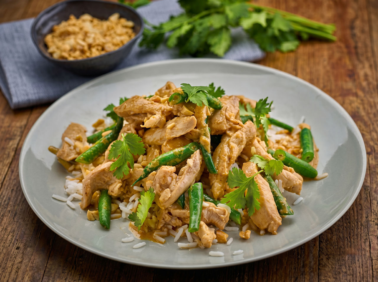 Panang Chicken & Green Bean Curry