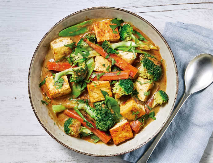 Red Tofu Curry