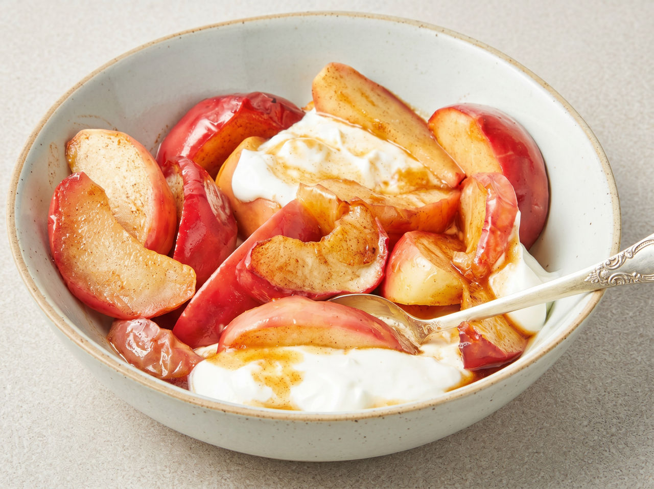 Spiced Air Fryer Apples