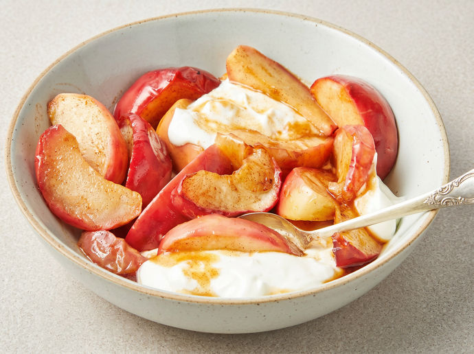Spiced Air Fryer Apples