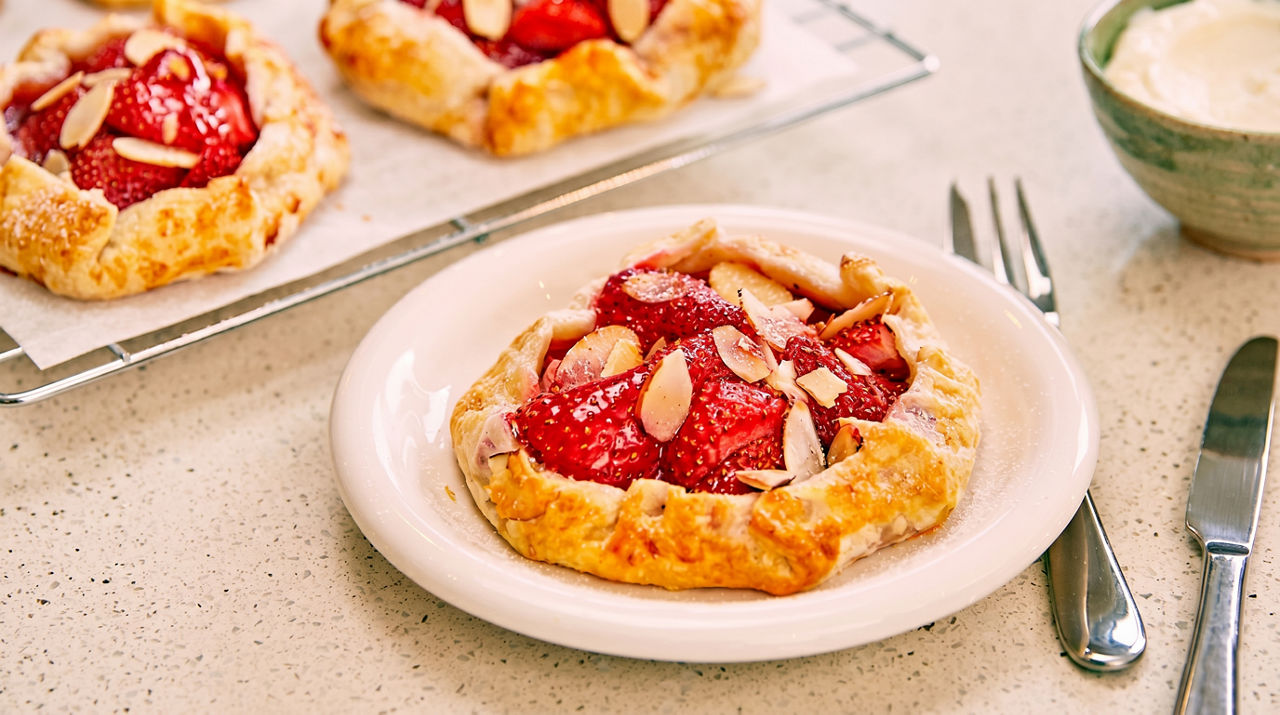 Strawberry Galettes