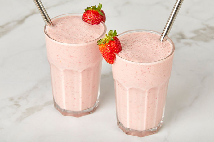 Strawberry & Banana Smoothie