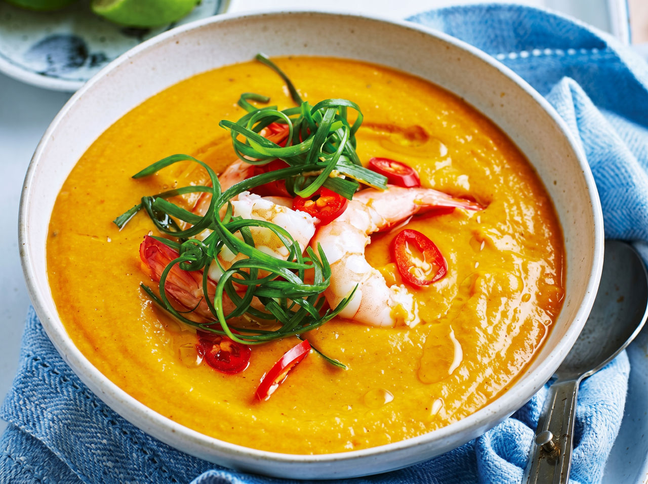 Thai Prawn & Pumpkin Soup
