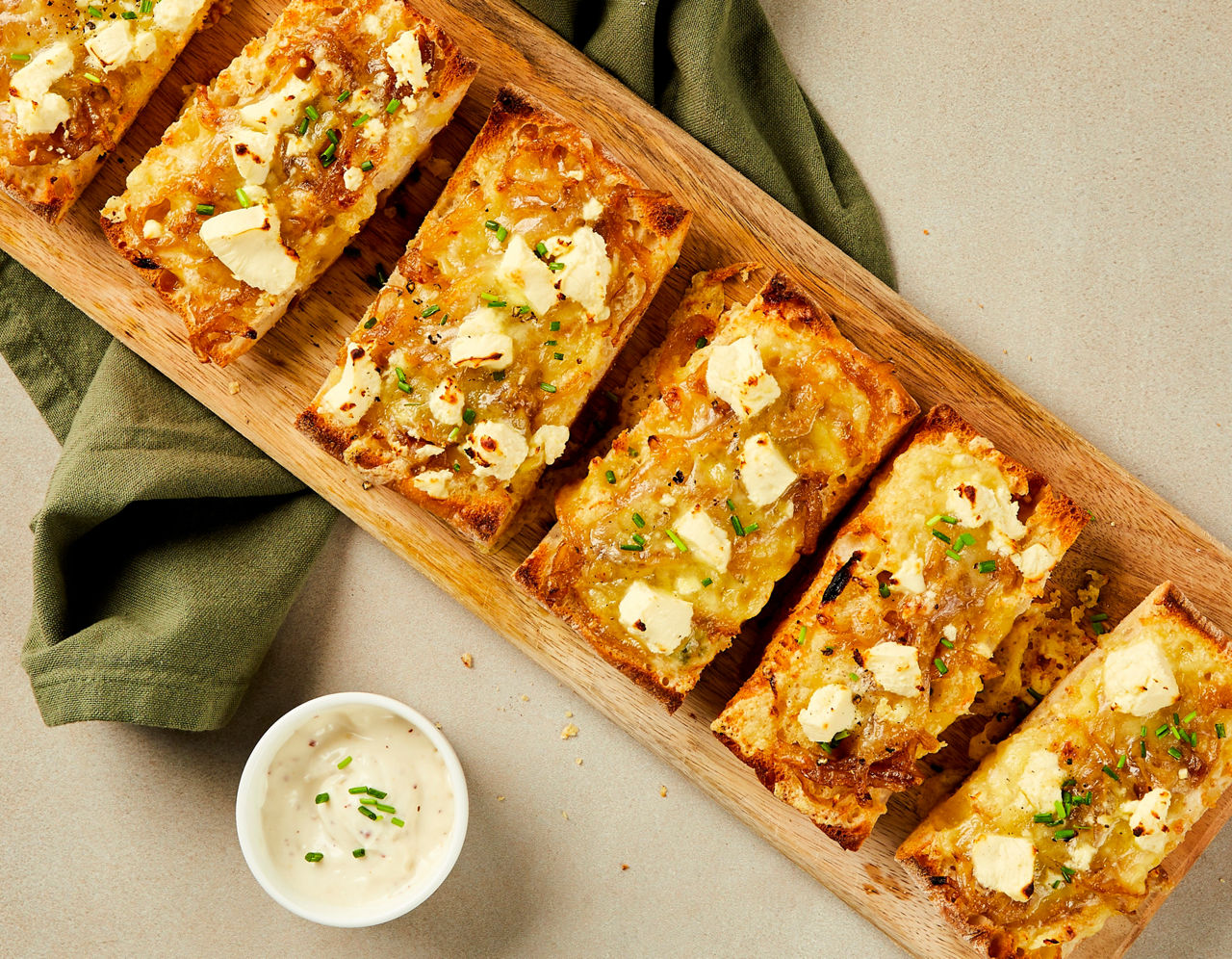 Photo of Toasted Cheesy Onion Ciabatta