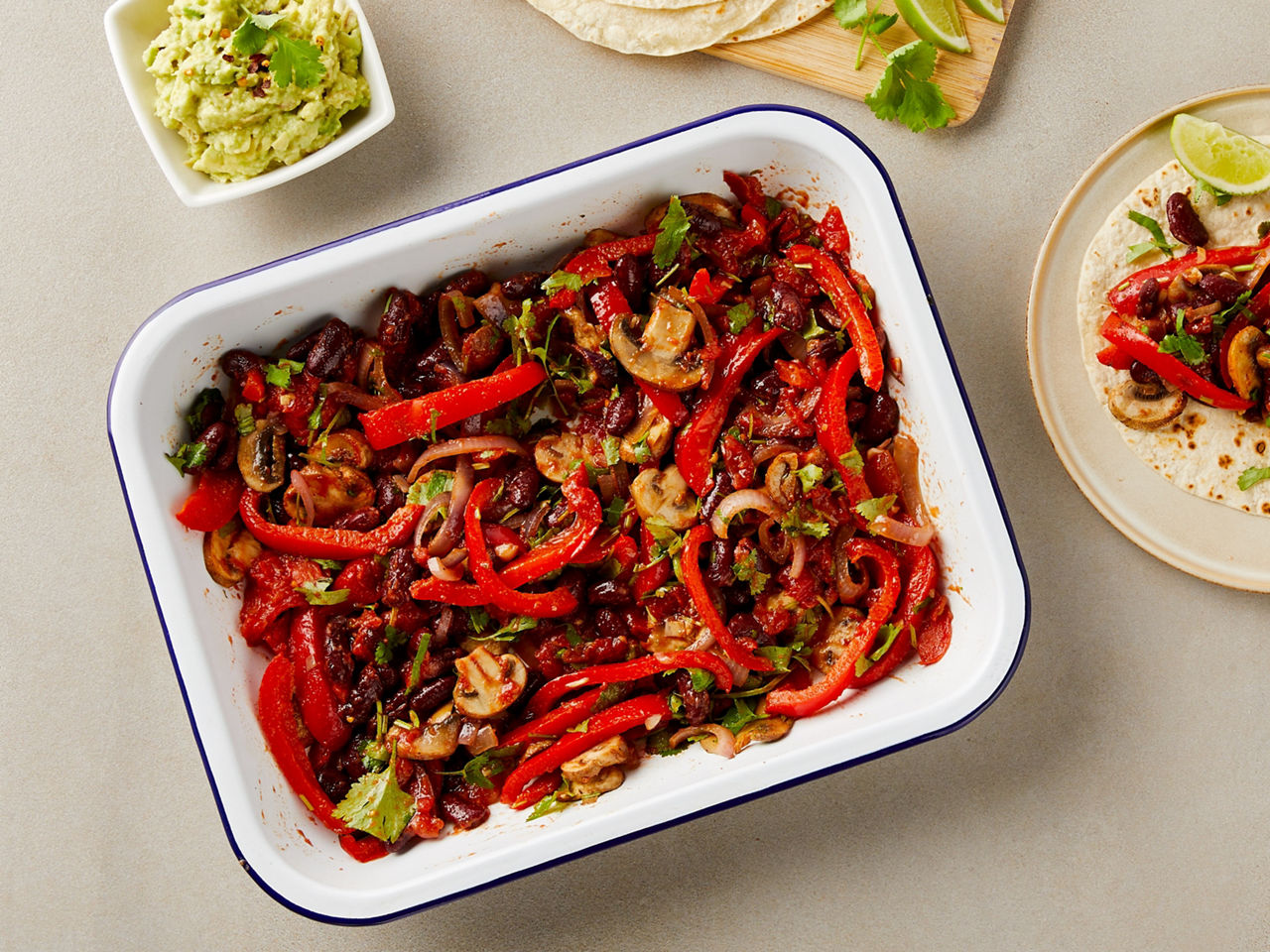 Vegetable Fajitas